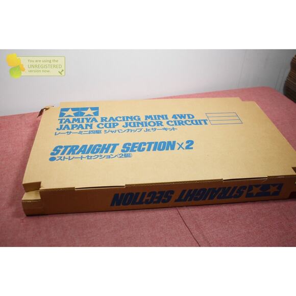 Tamiya 69507 Racing Mini 4WD Japan Cup Junior Circuit Straight Sections Set 2pc - Picture 4 of 7